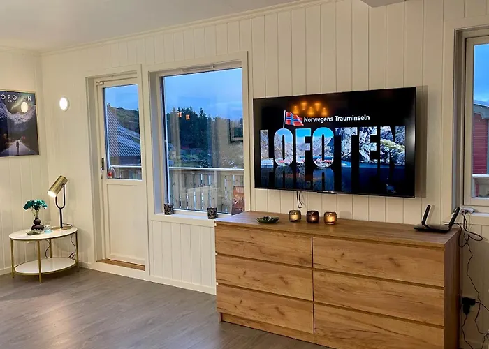 Sandersstua 2, Luxury Family With Private Whirlpool In Stamsund